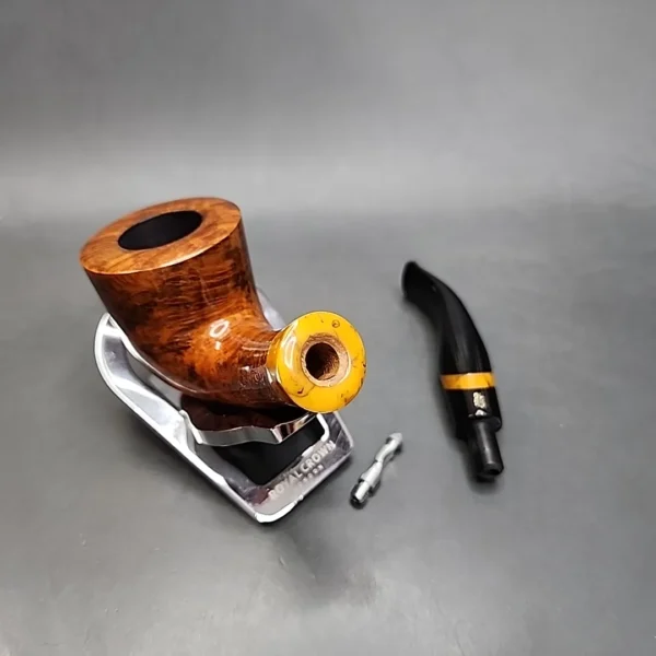 Chacom Richmond 403 Smooth Bent Dublin Estate Briar Pipe, Unsmoked [SOLD OUT] - Image 13