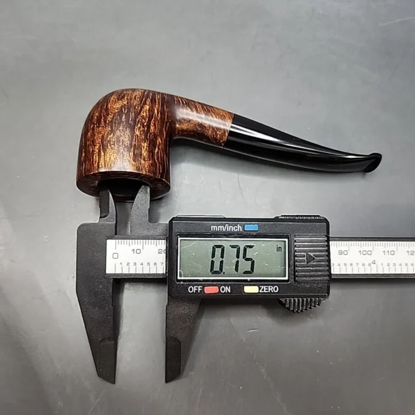 Sean Reum Pipes Smooth Bent Dublin Handmade Briar Pipe, New - Image 13