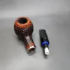 Vauen 412 McRooty Rusticated Straight Apple Estate Briar Pipe, Unsmoked, 9mm [SOLD OUT] - Image 13