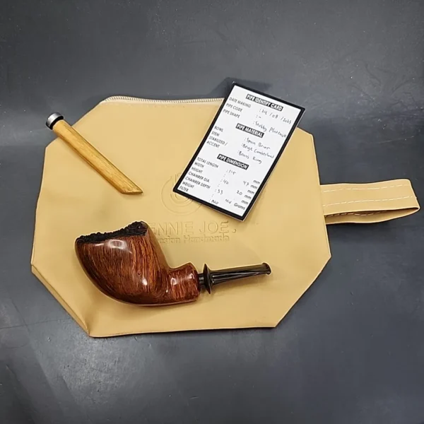 Bennie Joe Pipes Smooth Nosewarmer Handmade Briar Pipe, New - Image 13