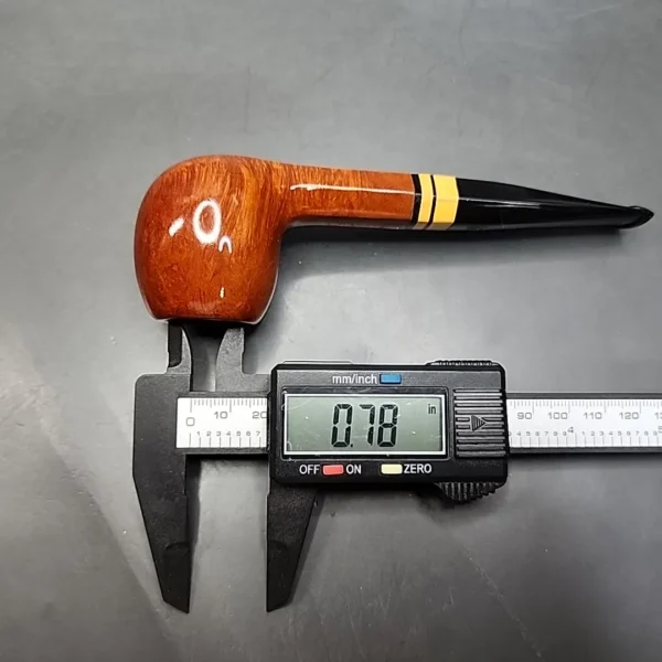 Chacom 168 Smooth Straight Apple Estate Briar Pipe, Unsmoked [SOLD OUT] - Image 13