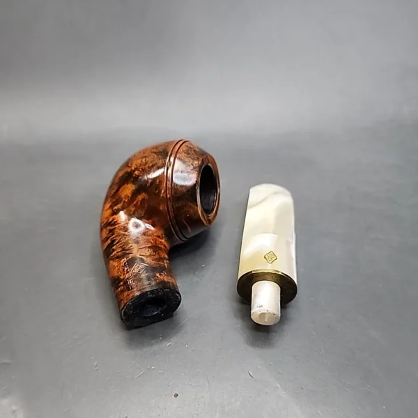 BBB Tortoise 765 Smooth Bullmoose Briar Pipe, Unsmoked [SOLD OUT] - Image 13