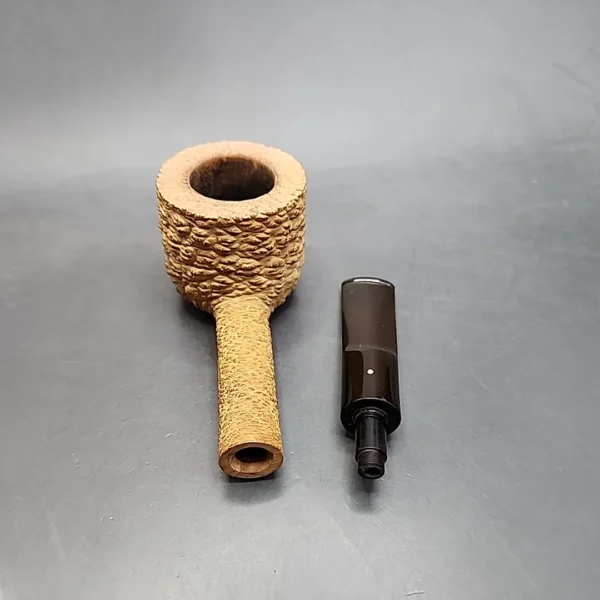 Savinelli Punto Oro Corallo 132 EX Straight Pot Estate Briar Pipe, Italian Estates [SOLD OUT] - Image 13