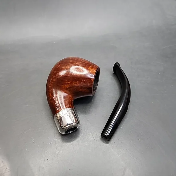 Astleys Les Wood Made Smooth Apple Military Mount Briar Pipe - Image 13