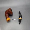 Chacom Richmond 266 Smooth Bent Dublin Estate Briar Pipe, Unsmoked - Image 13