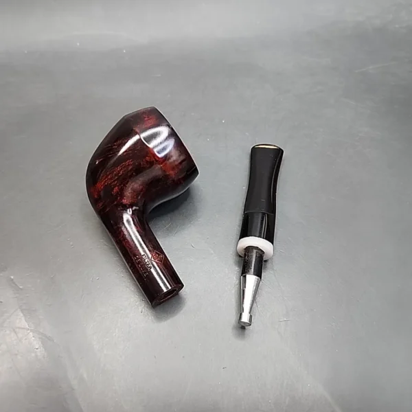 BBB Filter Deluxe 7263 Smooth Straight Rhodesian Estate Briar Pipe, Unsmoked [SOLD OUT] - Image 13