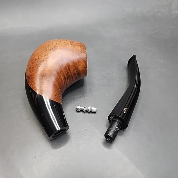 Chacom Volute Smooth Cobra Estate Briar Pipe, Unsmoked - Image 13