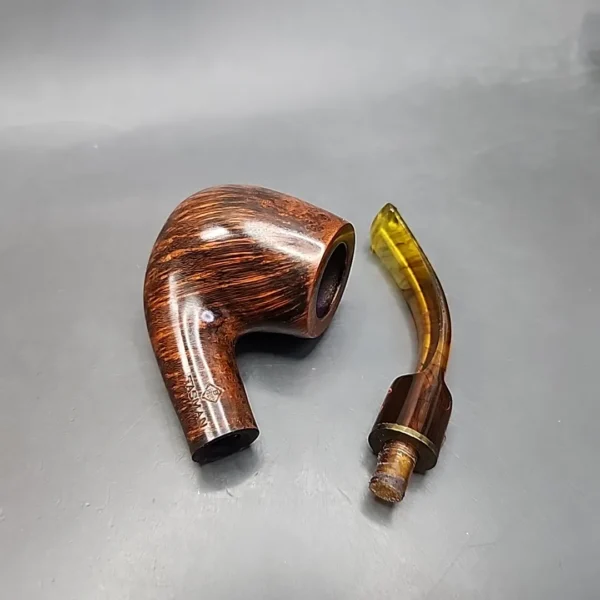 BBB Tasman 4278 Smooth Bent Billiard Estate Briar Pipe, Unsmoked [SOLD OUT] - Image 13