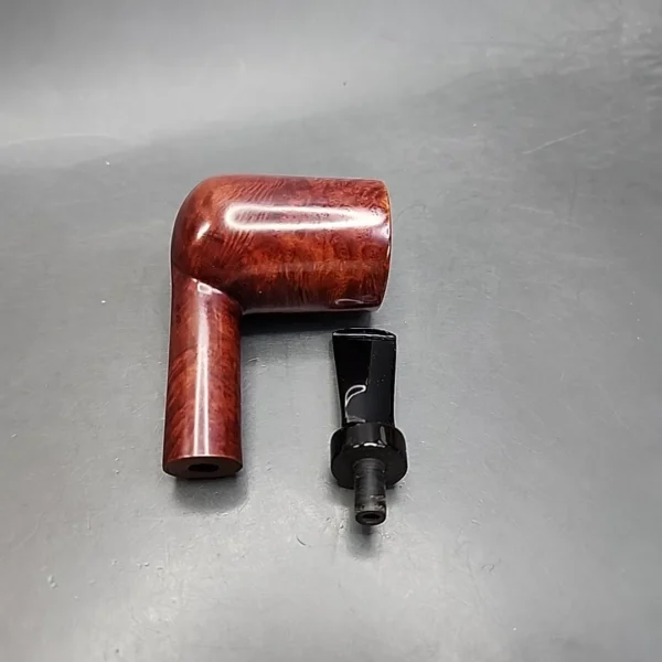 Bennie Joe Pipes Smooth Stacked Lovat Handmade Briar Pipe, New - Image 13
