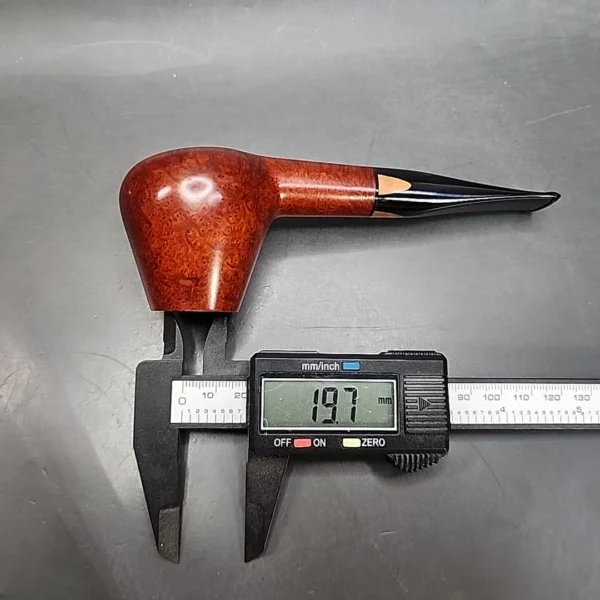 Vauen by Barontini 64, Smooth Straight Brandy Estate Briar Pipe, Unsmoked, 9mm - Image 13