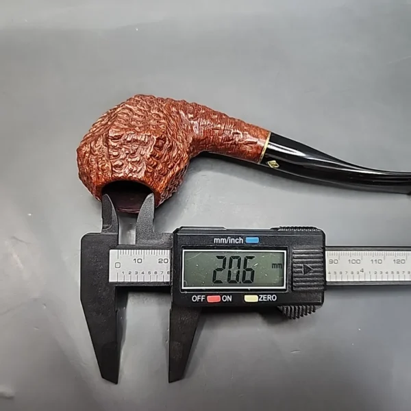 BBB Bolder Grain 10 Rusticated Estate Briar Pipe, Unsmoked [SOLD OUT] - Image 13