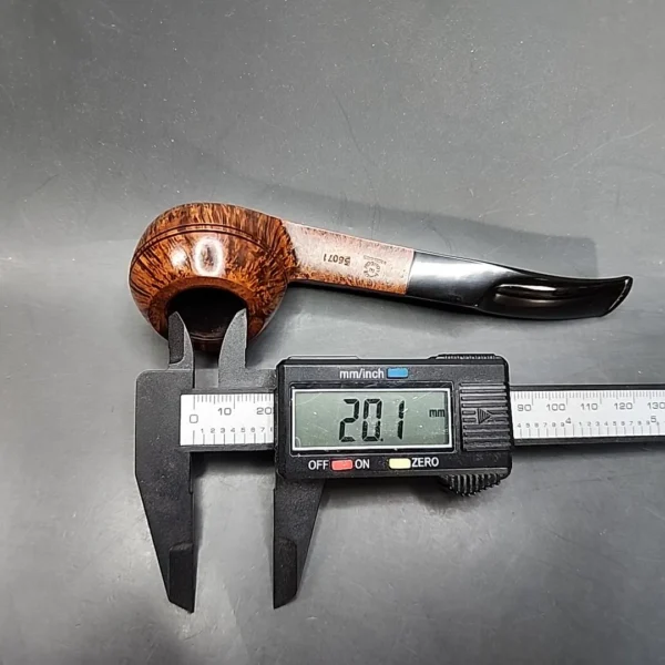 Orlik London 56071 Smooth Bent Bulldog Estate Briar Pipe, Unsmoked [SOLD OUT] - Image 13