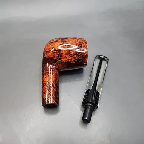 Chacom Baccara Smooth Straight Billiard Estate Briar Pipe, Unsmoked [SOLD OUT] - Image 13