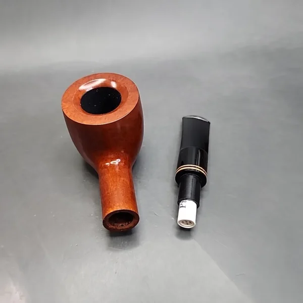 Vauen by Barontini 160 Smooth Bent Pot Estate Briar Pipe, Unsmoked, 9mm [SOLD OUT] - Image 13