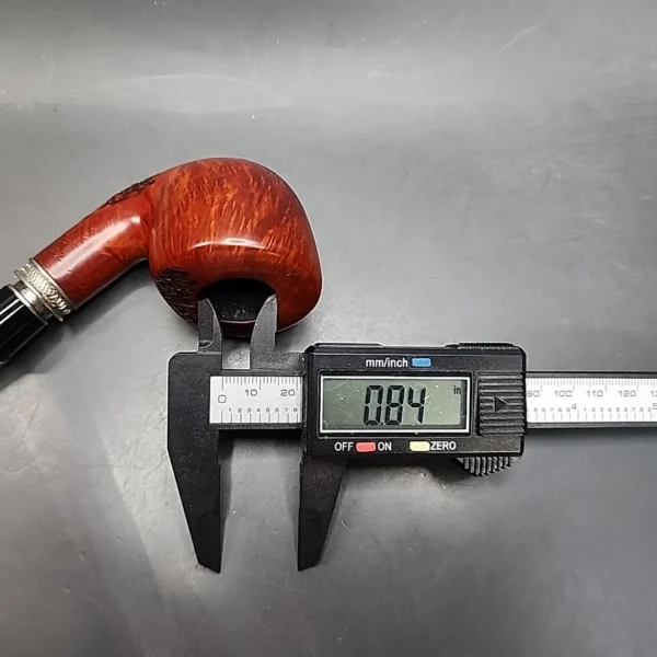 Vauen by Barontini 415 Partially Rusticated Bent Dublin Estate Briar Pipe, Unsmoked, 9mm [SOLD OUT] - Image 13