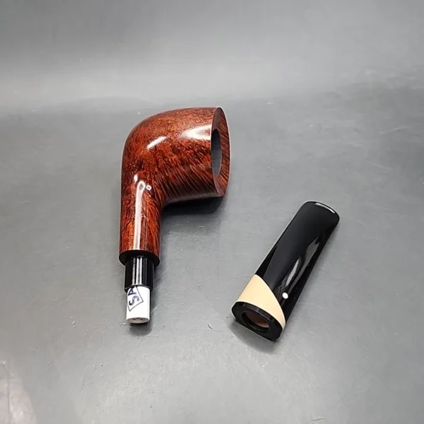 Vauen Nova 33 Smooth Bent Pot Estate Briar Pipe, Unsmoked, 9mm [SOLD OUT] - Image 13