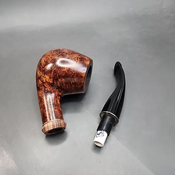 Vauen Kingwood 61 Smooth Bent Estate Briar Pipe Unsmoked, 9mm [SOLD OUT] - Image 13