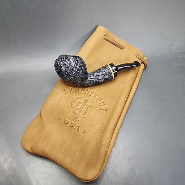 Nathan Armentrout Asteroid Bent Apple Handmade Briar Pipe, New [SOLD OUT] - Image 14