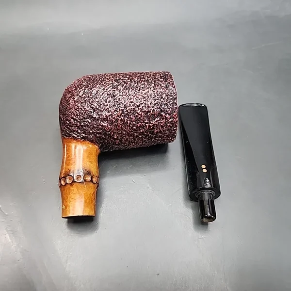 Radice Rind G, Rusticated Stacked Pot Estate Briar Pipe [SOLD OUT] - Image 14