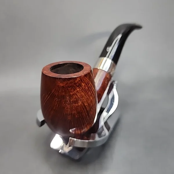 Astleys Les Wood Smooth Bent Billiard Estate Briar Pipe, Unsmoked [SOLD OUT] - Image 6