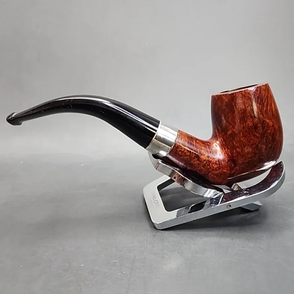 Astleys Les Wood Smooth Bent Billiard Estate Briar Pipe, Unsmoked [SOLD OUT] - Image 10