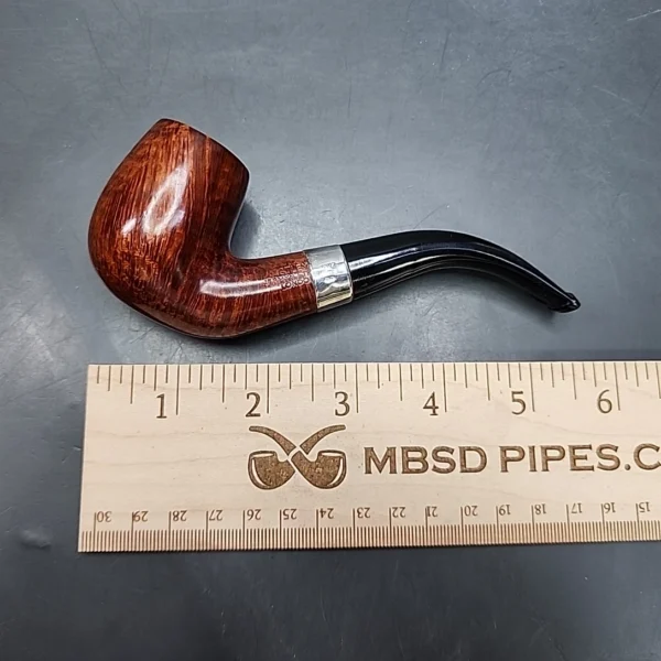 Astleys Les Wood Smooth Bent Billiard Estate Briar Pipe, Unsmoked [SOLD OUT] - Image 12