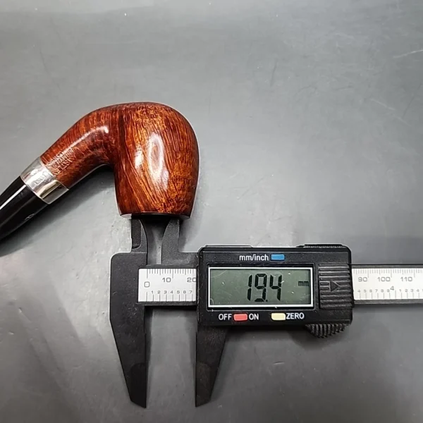 Astleys Les Wood Smooth Bent Billiard Estate Briar Pipe, Unsmoked [SOLD OUT] - Image 13