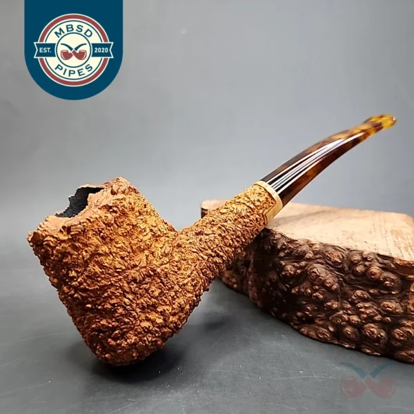Pipe Tristan Bent Brandy Handmade Briar Pipe, New