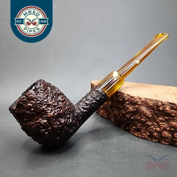 Castello Old Sea Rock SC 23 Apple Estate Briar Pipe, Italian Estates