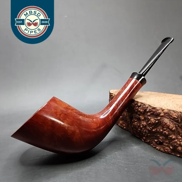 WO Larsen Super Smooth Zulu Estate Briar Pipe, Danish Estates