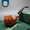 Chacom Golden Grain 184 Smooth Bent Apple Estate Briar Pipe