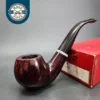 BBB Filter Deluxe D Smooth Bent Apple Estate Briar Pipe, Unsmoked, 6mm [SOLD OUT]