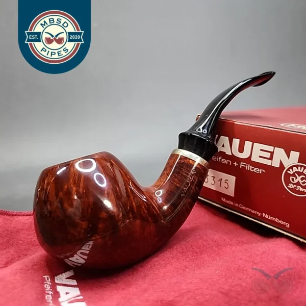 Vauen 3315 Danish Apple Estate Briar Pipe, Unsmoked, 9mm