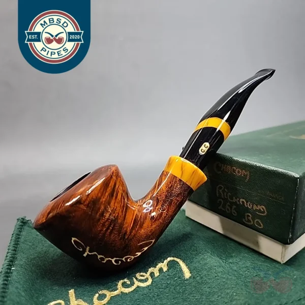 Chacom Richmond 266 Smooth Bent Dublin Estate Briar Pipe, Unsmoked [SOLD OUT]