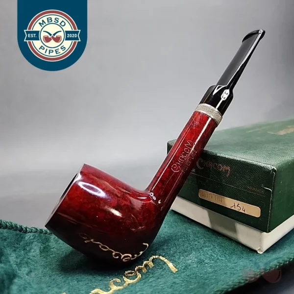Chacom Silver Line 212 Smooth Lovat Estate Briar Pipe, Unsmoked