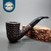 Gigi Unica 785 Rusticated Bent Dublin Estate Briar Pipe Unsmoked 9mm