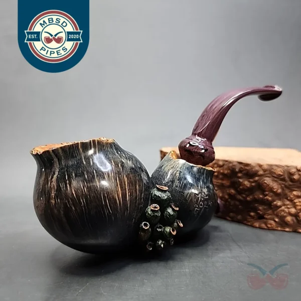Moonlight Pipes Barnacle Handmade Briar Pipe, New [SOLD OUT]