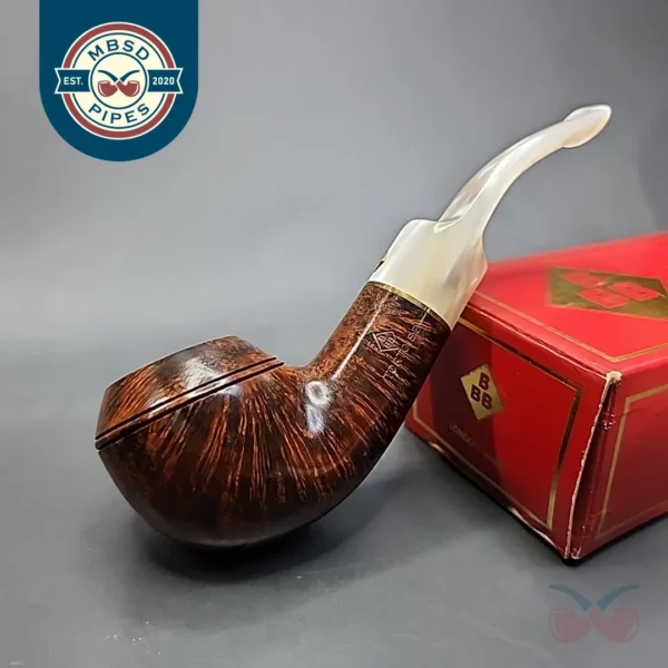 BBB Tortoise 765 Smooth Bent Estate Briar Pipe, Unsmoked [SOLD OUT]