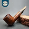 Gigi Elegance Chubby Straight Billiard Estate Briar Pipe Unsmoked 9mm, Horn Stem [SOLD OUT]