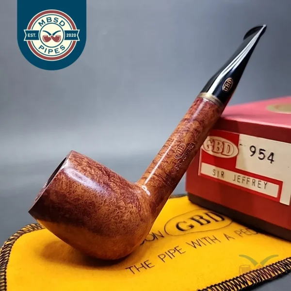 GBD Sir Jeffrey 954 Smooth Liverpool Estate Briar Pipe, Unsmoked [SOLD OUT]