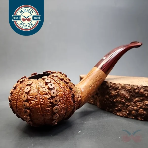Northern Briars Sea Urchin Group 5 Estate Briar Pipe, English Estates, 9mm [SOLD OUT]