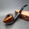 Nording Handmade 4 Partially Sandblasted Freehand Estate Briar Pipe, Unsmoked [SOLD OUT] - Image 3