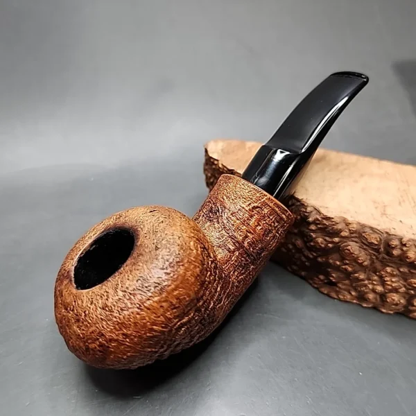 Sean Reum Sandblasted Estate Briar Pipe [SOLD OUT] - Image 3
