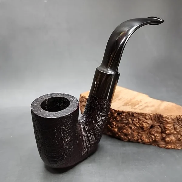 2015 Dunhill Shell Briar 5226 Sandblasted Oom Paul Estate Briar Pipe [SOLD OUT] - Image 3