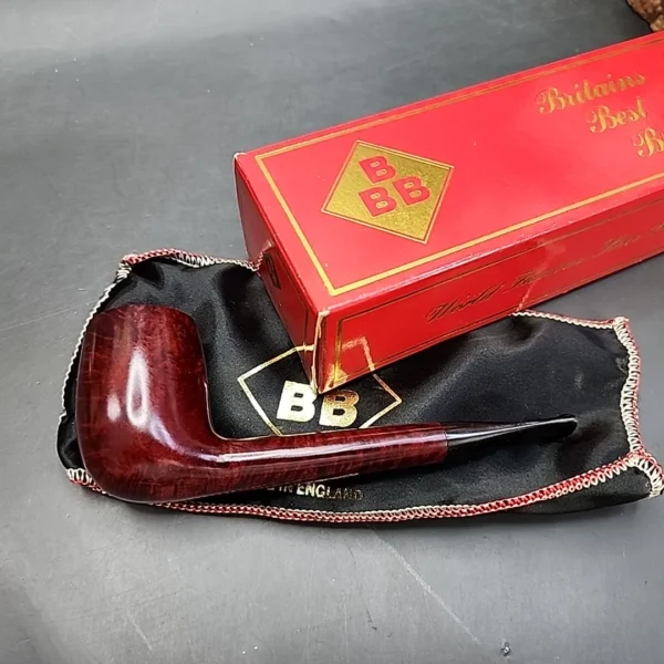 BBB Minerva 539 Smooth Canadian Estate Briar Pipe, Unsmoked - Image 3