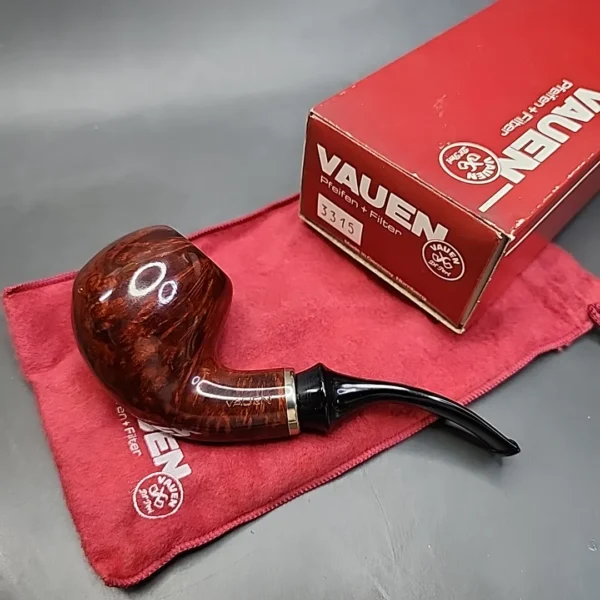 Vauen 3315 Danish Apple Estate Briar Pipe, Unsmoked, 9mm - Image 3