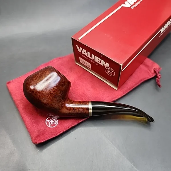Vauen 3939 Smooth Bent Volcano Sitter Estate Briar Pipe, Unsmoked, 9mm [SOLD OUT] - Image 3