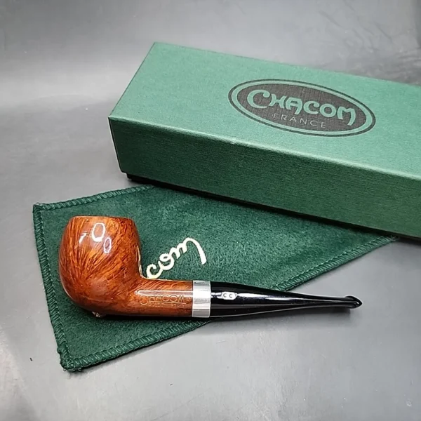 Chacom Golden Grain 168 Smooth Straight Apple Estate Briar Pipe [SOLD OUT] - Image 3