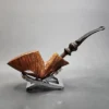 Ben Wade Golden Walnut Smooth Freehand Estate Briar Pipe, Danish Estates - Image 3
