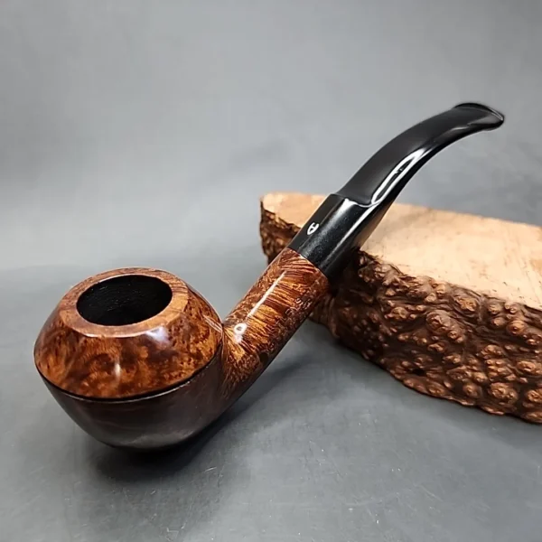 Astleys of London Smooth Bent Rhodesian Estate Briar Pipe, English Estates [SOLD OUT] - Image 3